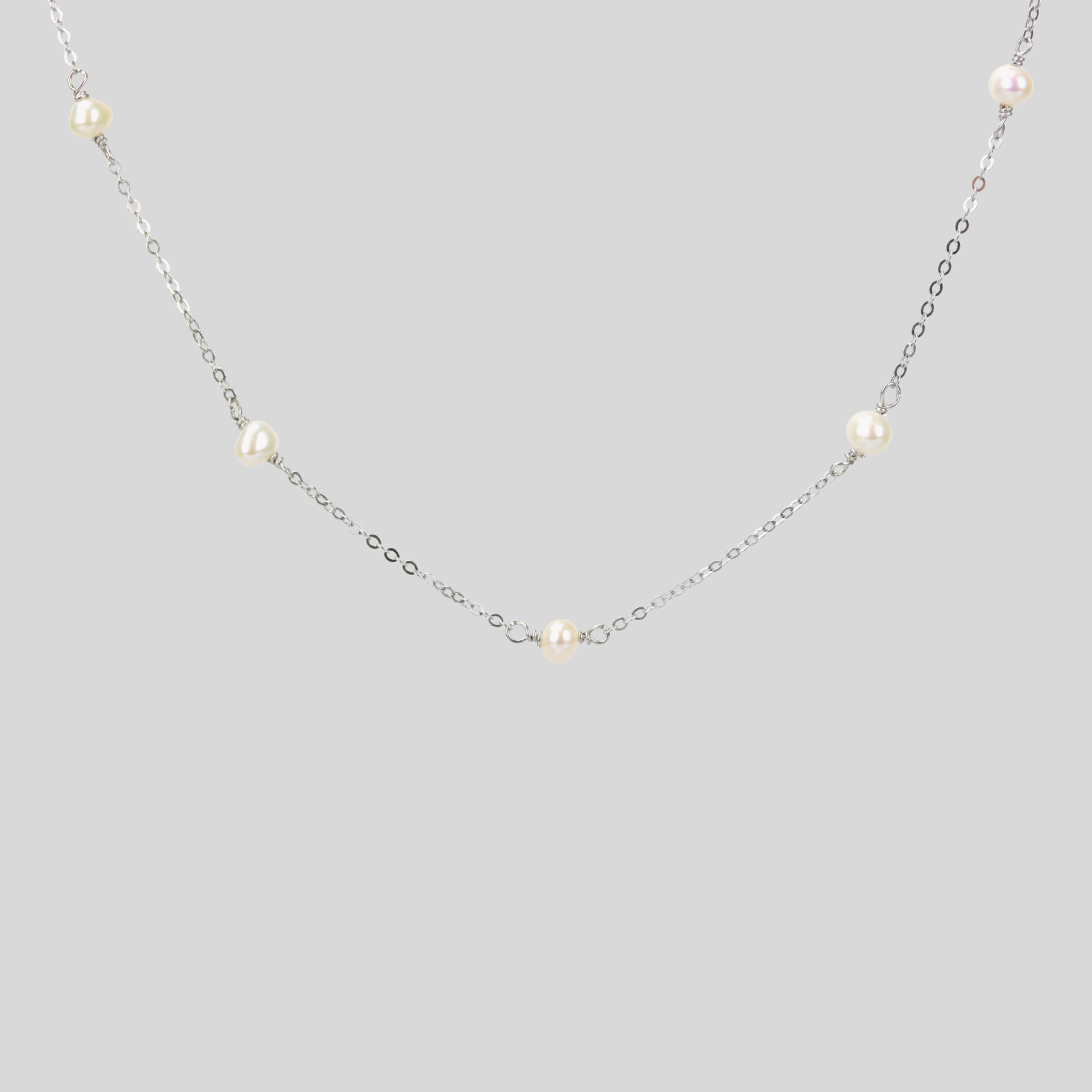 Pearl By The Yard Necklace