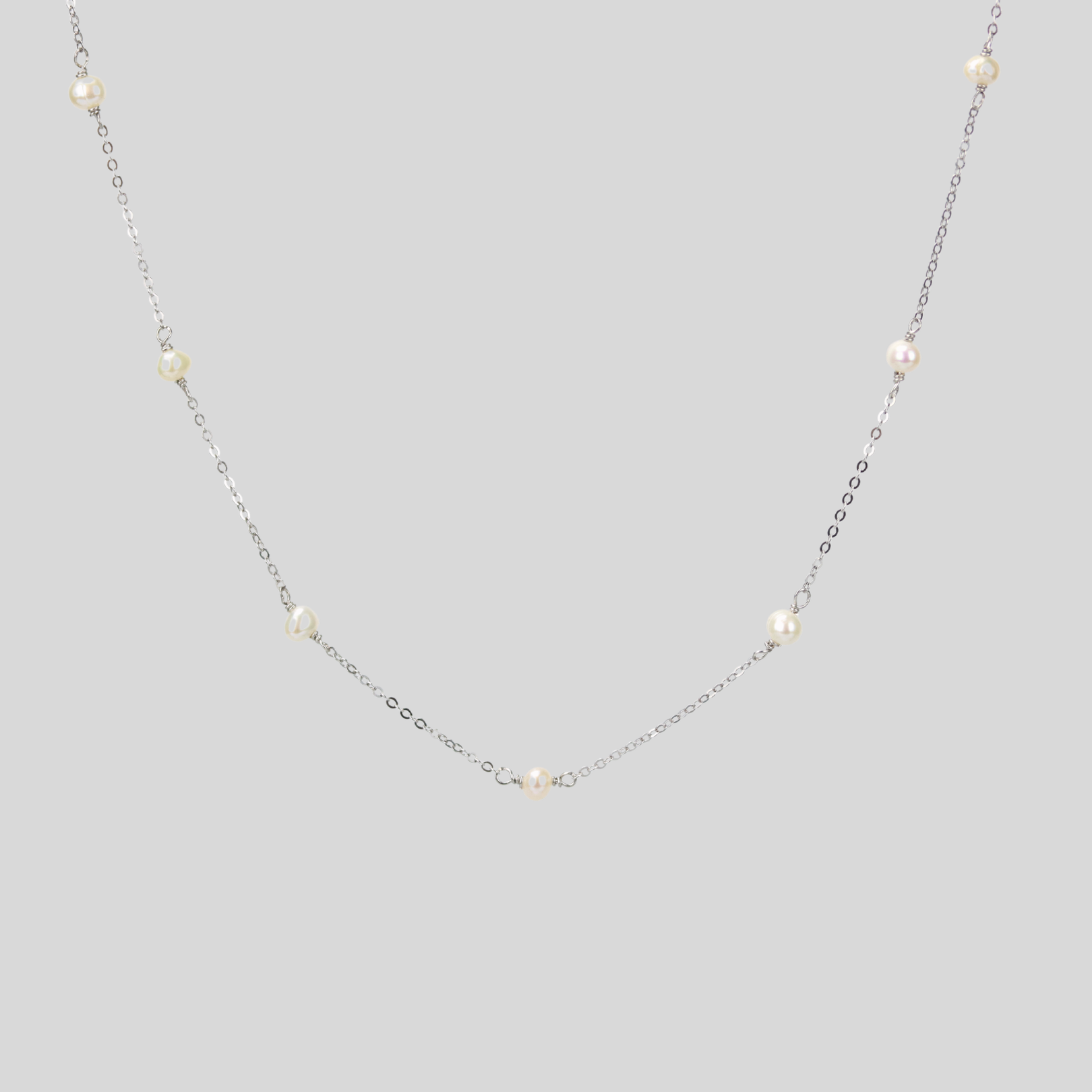 Pearl By The Yard Necklace